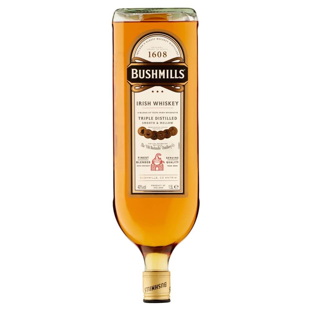 Bushmills Irish Whiskey 1.5 Lt AFT DrinksCash & Carry