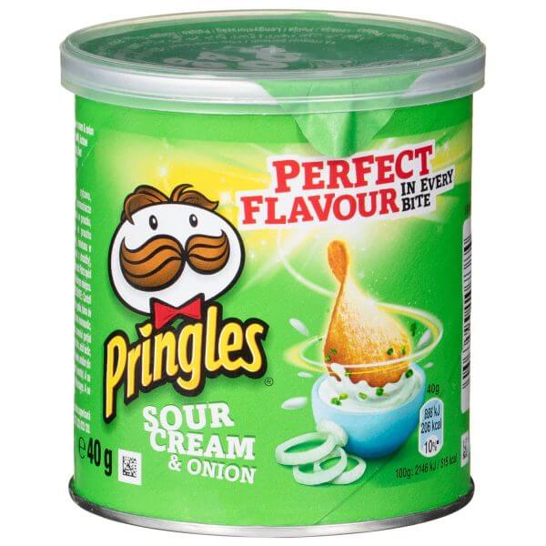 Pringles Sour Cream & Onion 40g – AFT DrinksCash & Carry