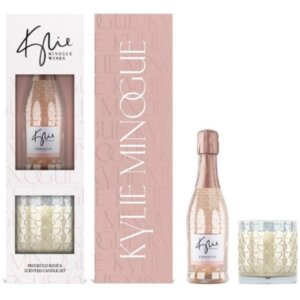 Kylie Minogue Prosecco Rose 200ml & Candle Gift Set